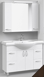 Водолей Мебель для ванной Колумбия 105 венге – фотография-1